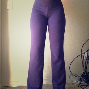 Purple sweat pants